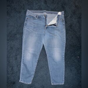 Medium Wash Old Navy Straight Leg Jeans